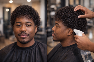 jheri curl homme lome