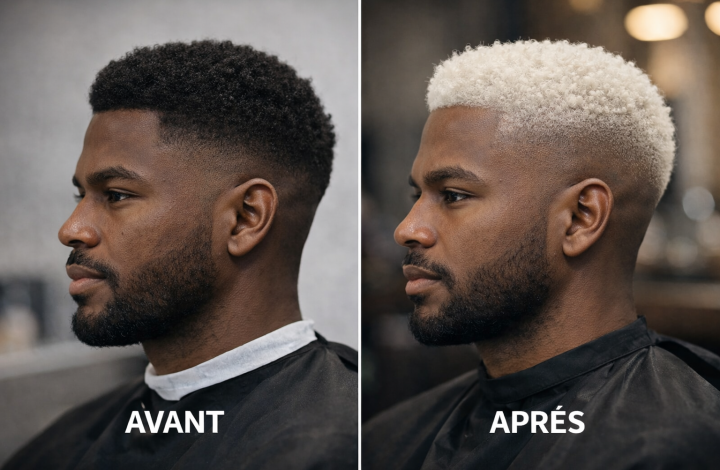 Décoloration des cheveux