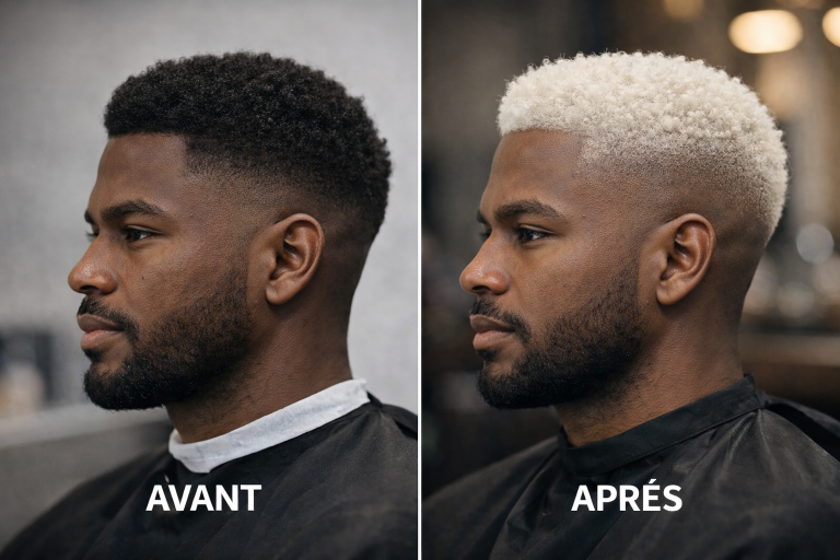 Décoloration des cheveux