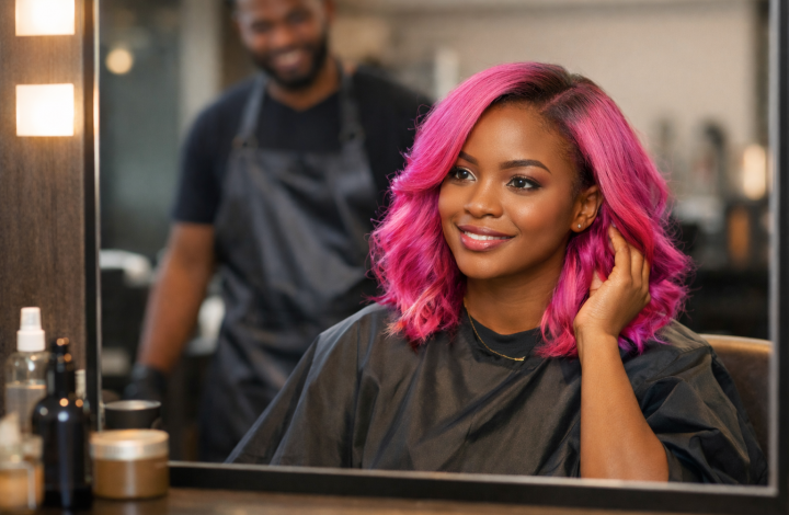 Coloration de Cheveux chez la'klinik