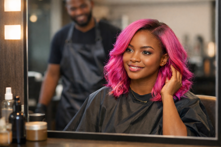 Coloration de Cheveux chez la'klinik