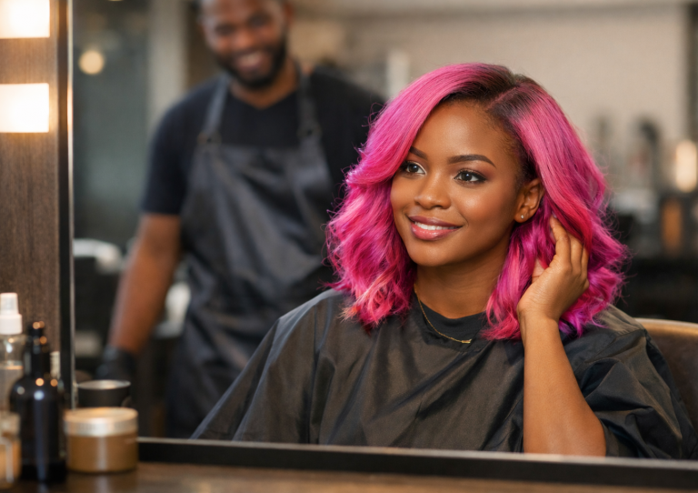 Coloration de Cheveux chez la'klinik